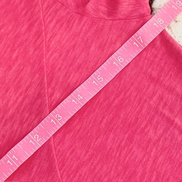 NWT $80 Mod O Doc Womens Small Pink Slub Jersey 3/4 Sleeve Tunic Flowy Tee Top - Picture 13 of 13